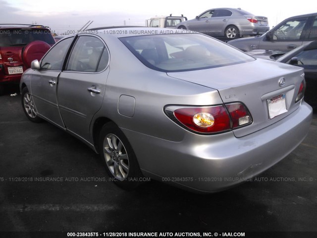 JTHBF30G520084436 - 2002 LEXUS ES 300 SILVER photo 3