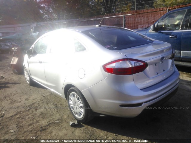 3FADP4AJXGM104679 - 2016 FORD FIESTA S SILVER photo 3