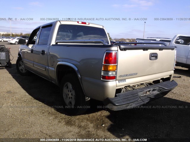 2GCEC13T361220884 - 2006 CHEVROLET SILVERADO C1500 Champagne photo 3