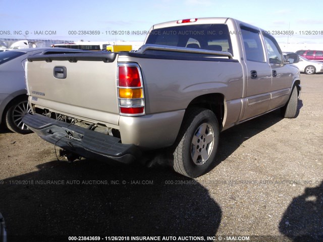 2GCEC13T361220884 - 2006 CHEVROLET SILVERADO C1500 Champagne photo 4