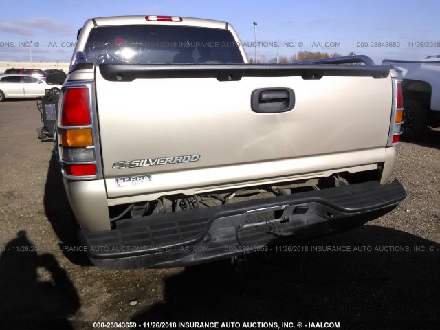 2GCEC13T361220884 - 2006 CHEVROLET SILVERADO C1500 Champagne photo 6