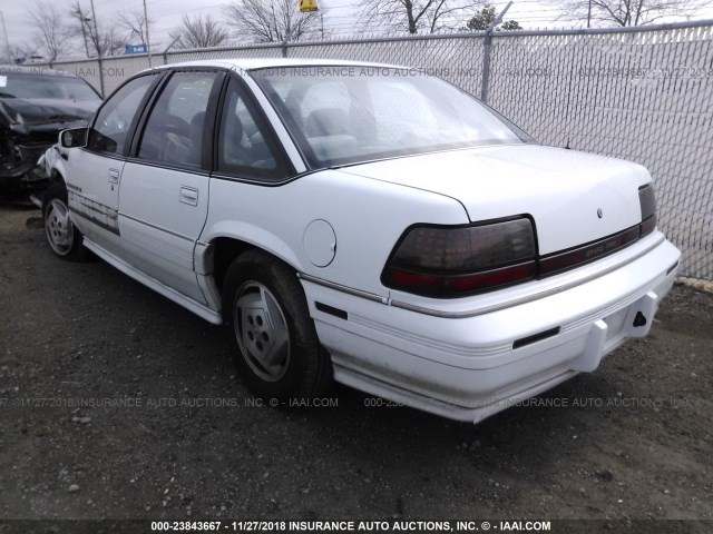1G2WJ52M4SF222095 - 1995 PONTIAC GRAND PRIX SE 白色 照片 3