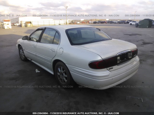 1G4HR54K63U252037 - 2003 BUICK LESABRE LIMITED WHITE photo 3