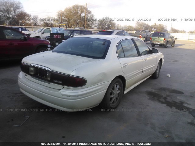 1G4HR54K63U252037 - 2003 BUICK LESABRE LIMITED WHITE photo 4