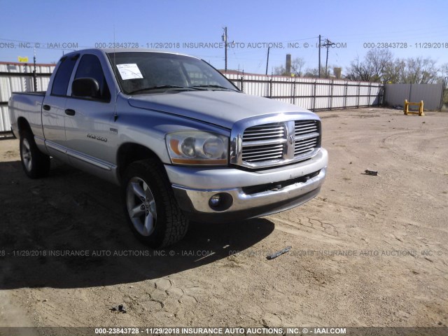 1D7HU18246S582996 - 2006 DODGE RAM 1500 ST/SLT SILVER photo 1