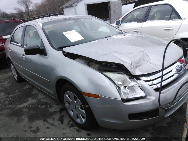 3FAHP06Z07R208948 - 2007 FORD FUSION S SILVER photo 1