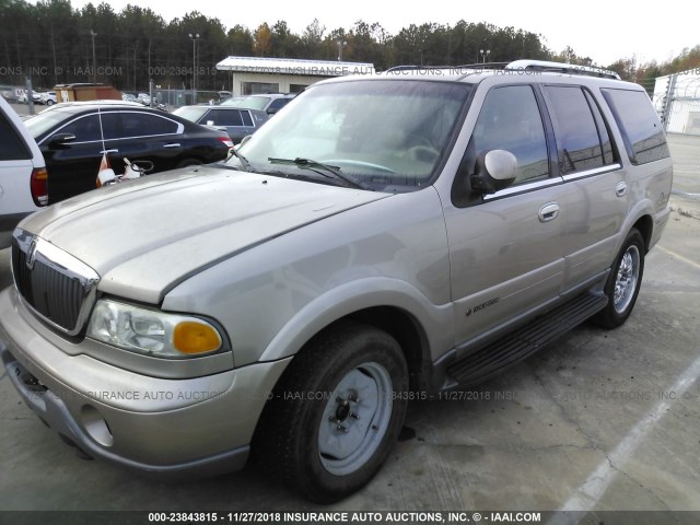 5LMFU28A21LJ00522 - 2001 LINCOLN NAVIGATOR 米色 照片 2