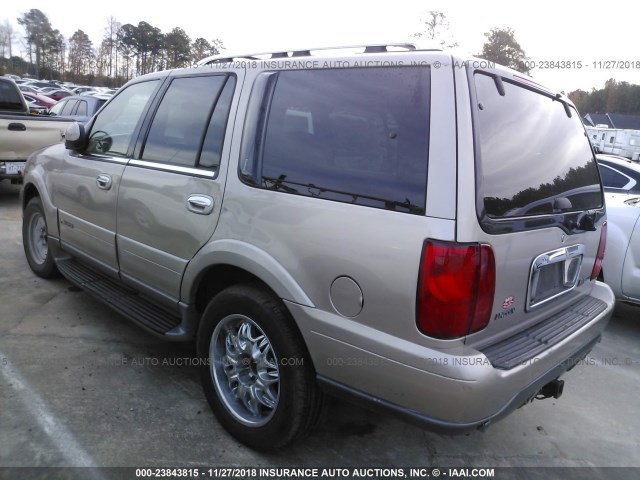 5LMFU28A21LJ00522 - 2001 LINCOLN NAVIGATOR 米色 照片 3