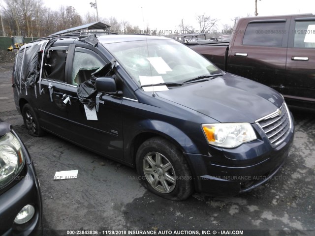 2A8HR54P78R774317 - 2008 CHRYSLER TOWN & COUNTRY TOURING BLUE photo 1
