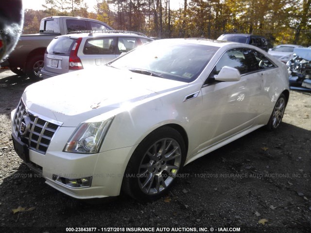 1G6DP1E33C0141142 - 2012 CADILLAC CTS PREMIUM COLLECTION WHITE photo 2