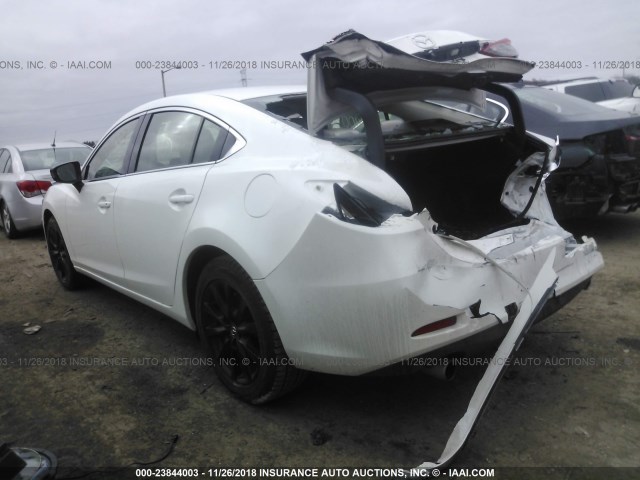 JM1GJ1U56G1426478 - 2016 MAZDA 6 SPORT WHITE photo 3