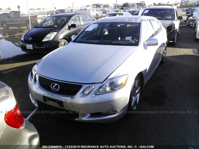 JTHBN96S665004118 - 2006 LEXUS GS GENERATION 200 430 SILVER photo 2