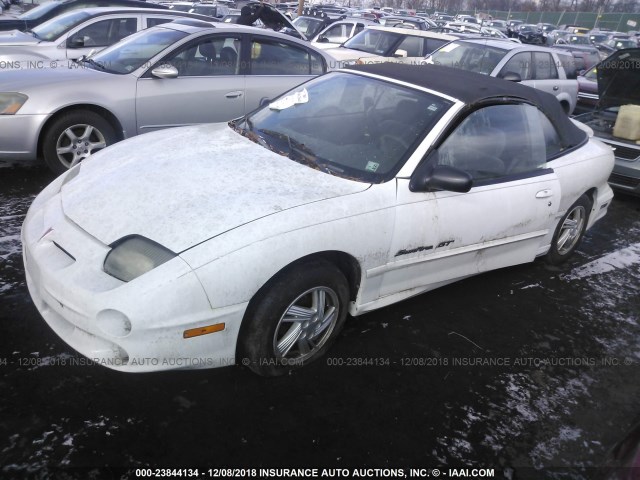 4G2JB32T9YB201986 - 2000 PONTIAC SUNFIRE GT WHITE photo 2