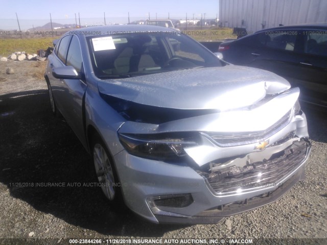 1G1ZF5SU7JF223260 - 2018 CHEVROLET MALIBU HYBRID Light Blue photo 1