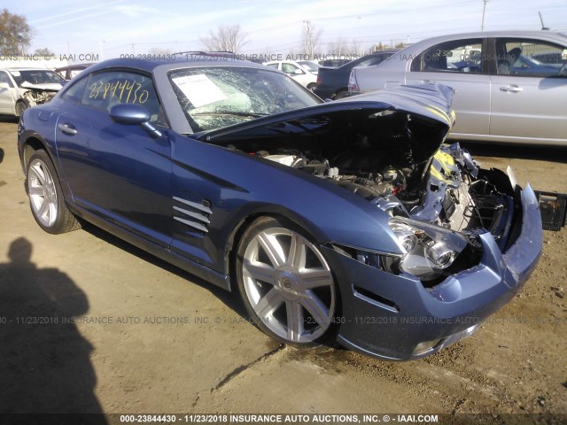 1C3LN69L57X072199 - 2007 CHRYSLER CROSSFIRE LIMITED BLUE photo 1