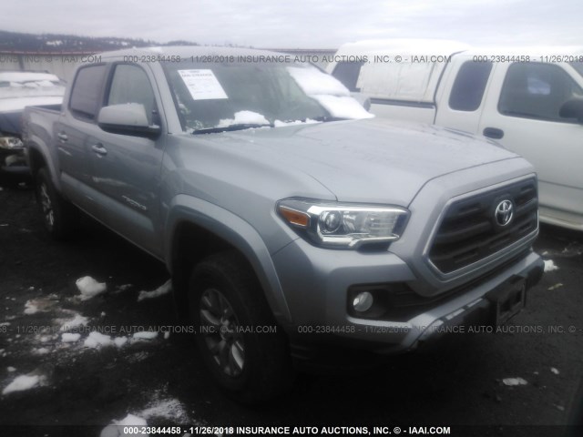 3TMCZ5AN1GM029864 - 2016 TOYOTA TACOMA DBL CAB/SR/SR5/TRD SPT/OR GRAY photo 1
