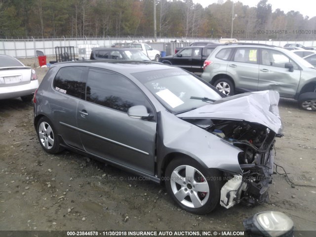 WVWEV71K97W008282 - 2007 VOLKSWAGEN NEW GTI GRAY photo 1