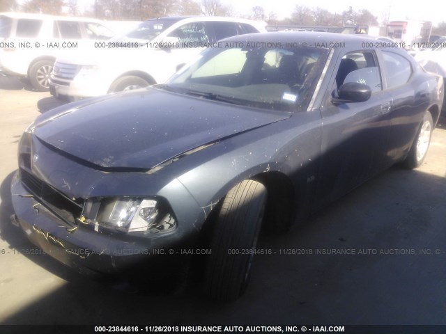 2B3KA43G67H645104 - 2007 DODGE CHARGER SE/SXT GRAY photo 2