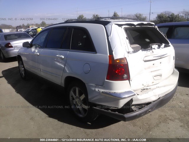 2C4GM68415R656802 - 2005 CHRYSLER PACIFICA TOURING WHITE photo 3