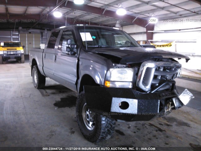 1FTSW31FX2EC90409 - 2002 FORD F350 SRW SUPER DUTY GRAY photo 1