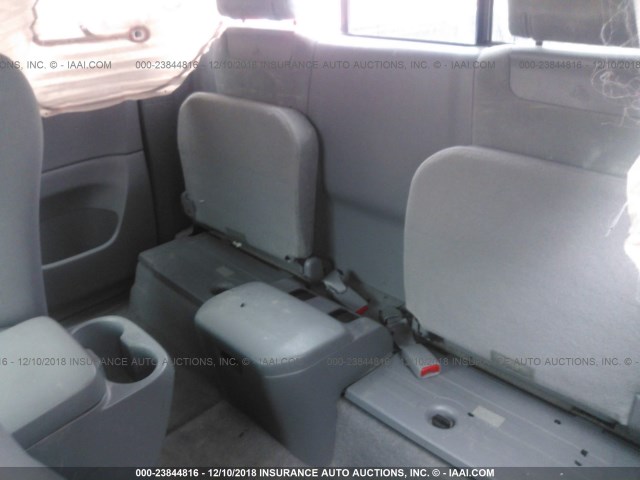 5TEUX42N49Z608307 - 2009 TOYOTA TACOMA ACCESS CAB წითელი ფოტო 8