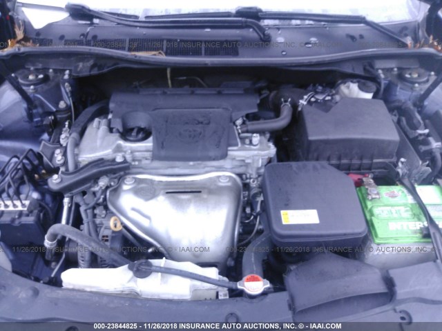 4T4BF1FK7GR550306 - 2016 TOYOTA CAMRY LE/XLE/SE/XSE BLUE photo 10
