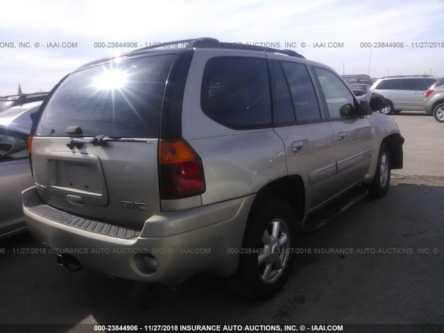 1GKDS13S552234696 - 2005 GMC ENVOY TAN photo 4