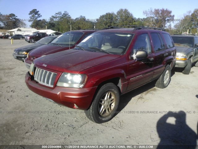 1J4GX48S64C249473 - 2004 JEEP GRAND CHEROKEE LAREDO/COLUMBIA/FREEDOM 红色 照片 2