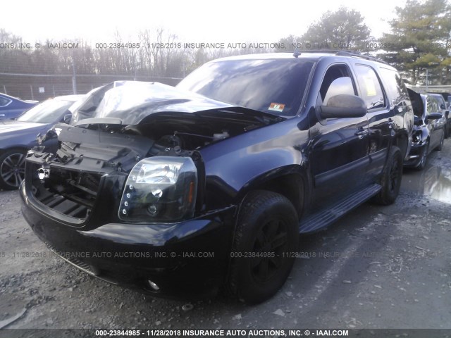 1GKFK13037J105954 - 2007 GMC YUKON BLACK photo 2