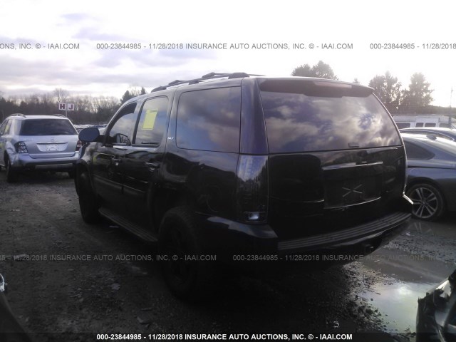 1GKFK13037J105954 - 2007 GMC YUKON BLACK photo 3