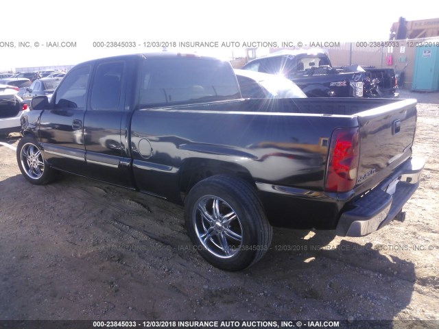 2GCEC19V531163026 - 2003 CHEVROLET SILVERADO C1500 BLACK photo 3