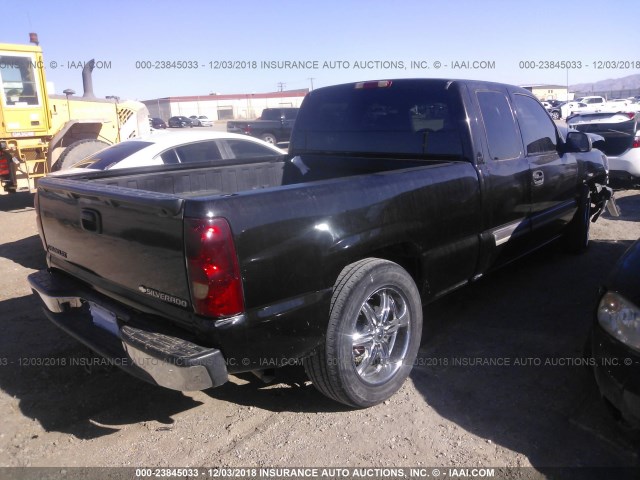 2GCEC19V531163026 - 2003 CHEVROLET SILVERADO C1500 BLACK photo 4