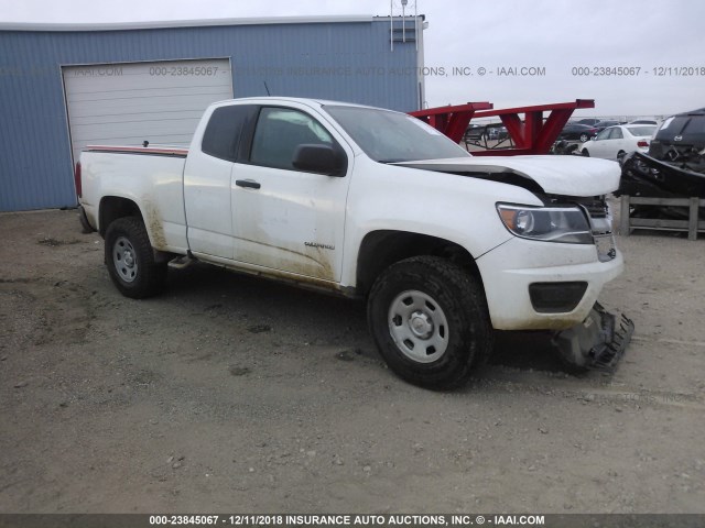 1GCHSBEAXJ1139977 - 2018 CHEVROLET COLORADO WHITE photo 1