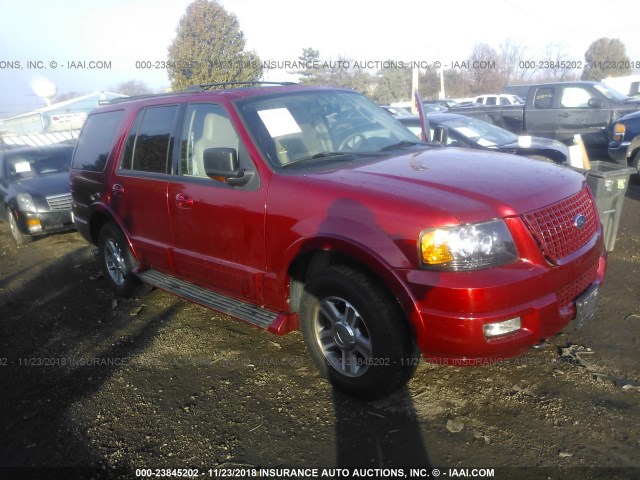 1FMFU18L24LB26654 - 2004 FORD EXPEDITION EDDIE BAUER RED photo 1