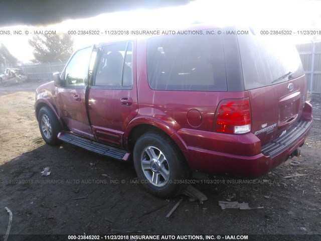 1FMFU18L24LB26654 - 2004 FORD EXPEDITION EDDIE BAUER RED photo 3