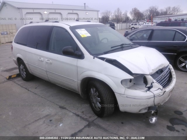 2C8GP64L55R203060 - 2005 CHRYSLER TOWN & COUNTRY LIMITED WHITE photo 1