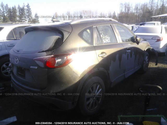 JM3KE4BY7G0774574 - 2016 MAZDA CX-5 SPORT GRAY photo 4