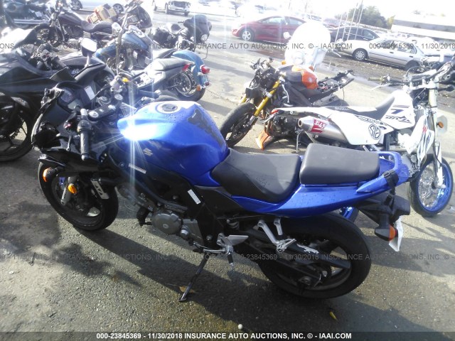 JS1VP53A952105144 - 2005 SUZUKI SV650 BLUE photo 3