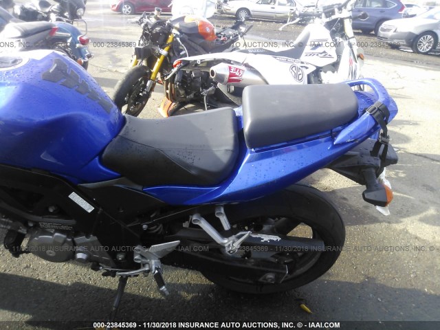 JS1VP53A952105144 - 2005 SUZUKI SV650 BLUE photo 6