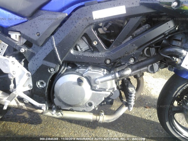 JS1VP53A952105144 - 2005 SUZUKI SV650 BLUE photo 8