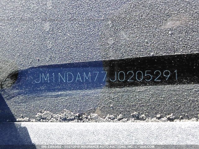 JM1NDAM77J0205291 - 2018 MAZDA MX-5 MIATA GRAND TOURING WHITE photo 9