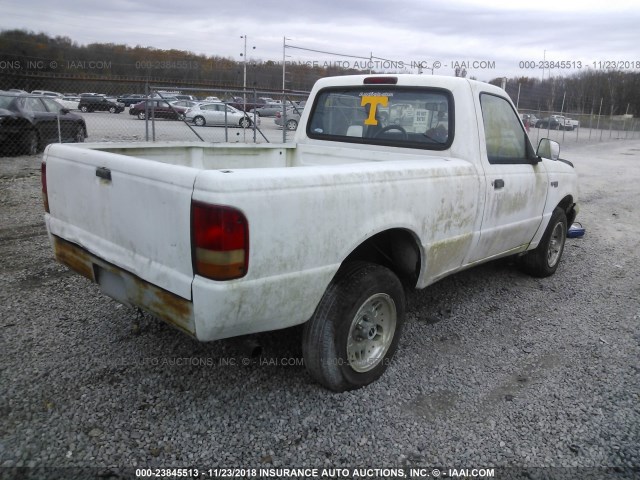 1FTCR10U9RPA91947 - 1994 FORD RANGER WHITE photo 4