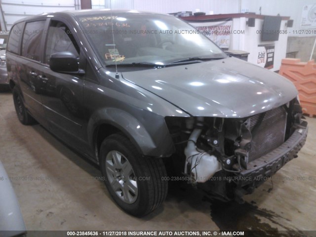 2D4RN4DE2AR259928 - 2010 DODGE GRAND CARAVAN SE GRAY photo 1