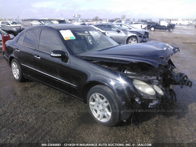 WDBUF65J63A132908 - 2003 MERCEDES-BENZ E 320 BLACK photo 1