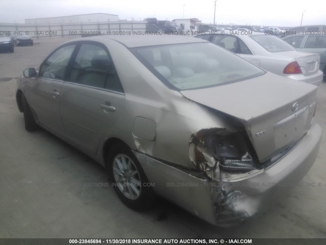 4T1BE32K06U696138 - 2006 TOYOTA CAMRY LE/XLE/SE GOLD photo 3