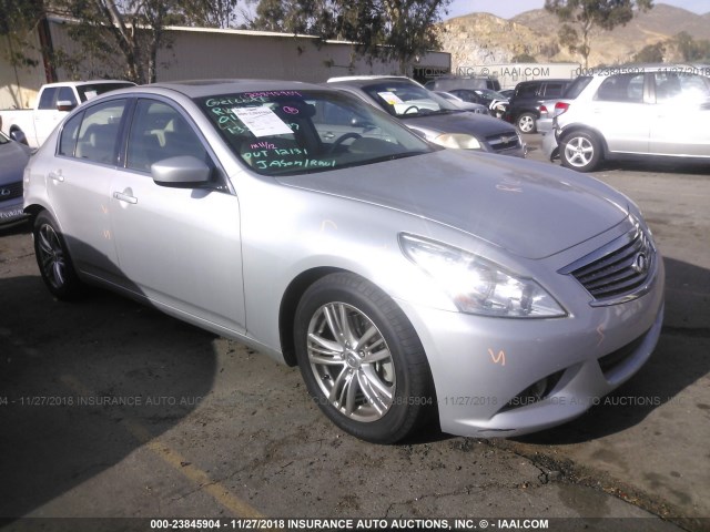 JN1CV6AP1DM722995 - 2013 INFINITI G37 JOURNEY/SPORT SILVER photo 1