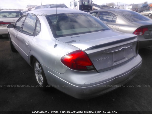 1FAFP56S21A124221 - 2001 FORD TAURUS SEL SILVER photo 6