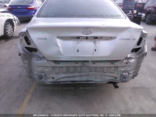 4T1BE32K72U563497 - 2002 TOYOTA CAMRY LE/XLE/SE SILVER photo 6