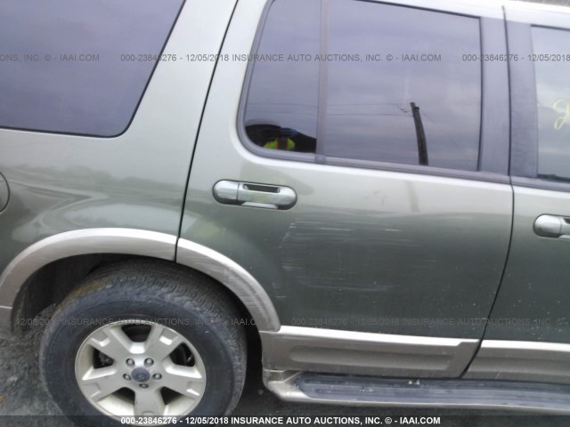 1FMZU74WX3UB32162 - 2003 FORD EXPLORER EDDIE BAUER GREEN photo 6