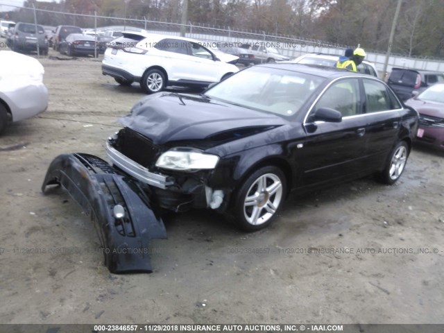 WAUAF78E27A104955 - 2007 AUDI A4 2/TURBO BLACK photo 2